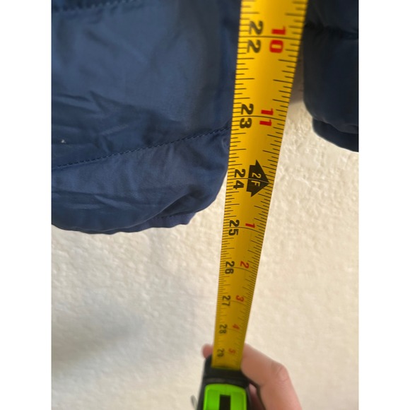 UNIQLO Ultra Light Down Jacket Blue  Button Front Lightweight Size S Layer‎ Cozy - Picture 8 of 8